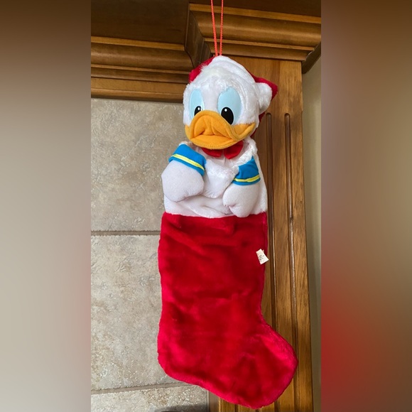Disney Donald duck vintage stocking Christmas Holiday - Picture 2 of 7